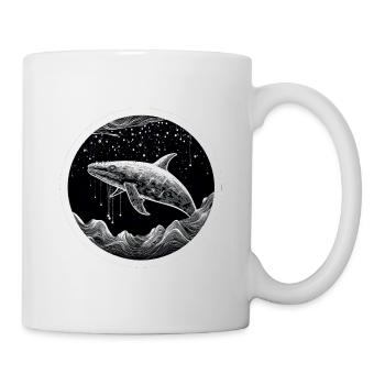 Wal - Tasse - Weiß - Rechts