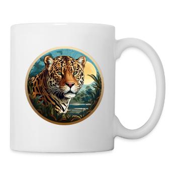 Jaguar - Tasse - Weiß - Rechts