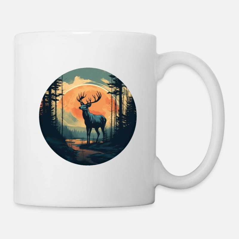 Deer - Mug - white