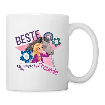 Sternenschweif Beste Freunde Mit Laura - Tasse - Weiß - Rechts