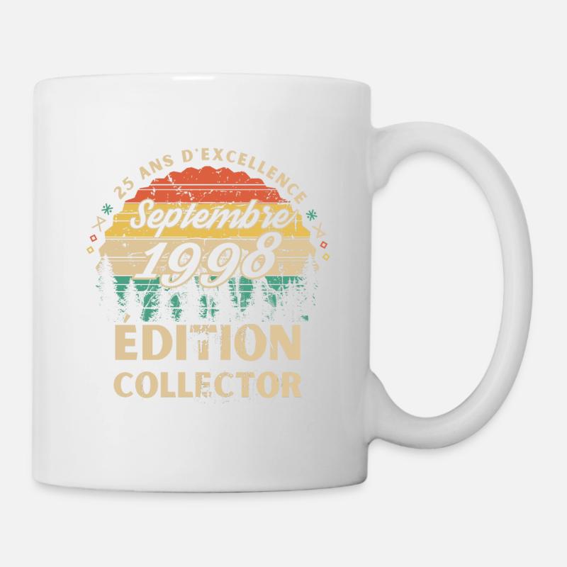25 ans Septembre 1998 édition collector - Mug blanc - blanc