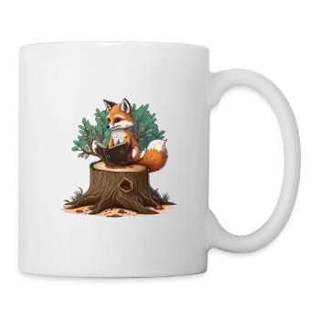 Bookish Fox - Mug - white - Right
