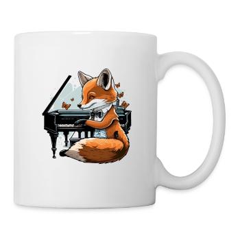 Renard chic - Mug blanc - blanc - Droite