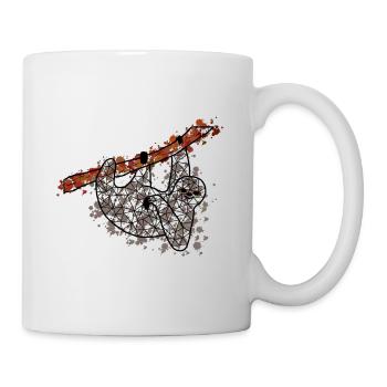 Slothh GeomeTRIX bunt - Tasse - Weiß - Rechts