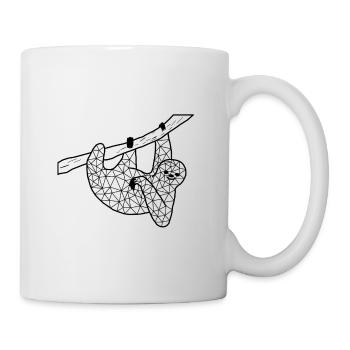 Slothh GeomeTRIX - Tasse - Weiß - Rechts