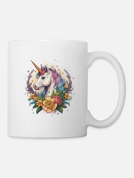 Magisches Einhorn - Tasse - Weiß