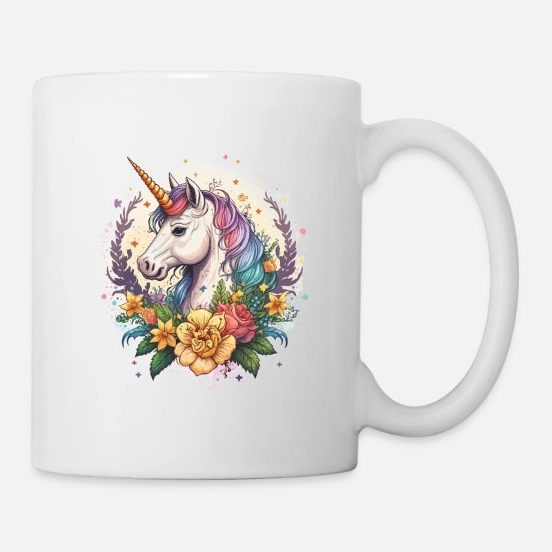 Magisches Einhorn - Tasse - Weiß