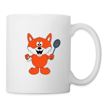 FEDERBALL - FUCHS - Tasse - Weiß - Rechts