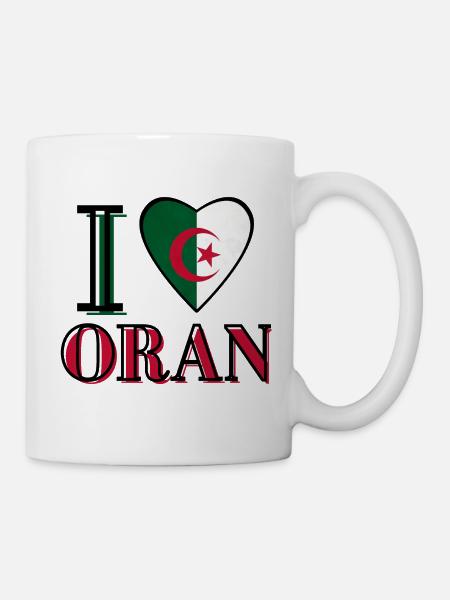 J’adore Oran - Mug blanc - blanc