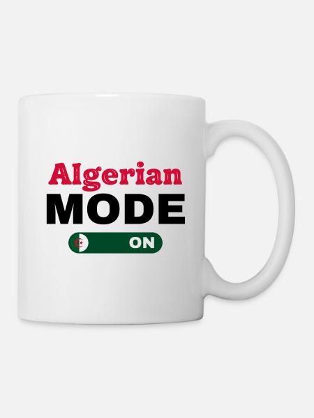 Algerian Mode ON - Mug - white