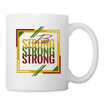 Soyez fort à l’automne - Mug blanc - blanc - Droite