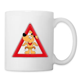 ACHTUNG COWBOY - HUND - Tasse - Weiß - Rechts