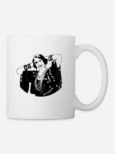 Badia Massabni Legends Collection - Tasse - Weiß