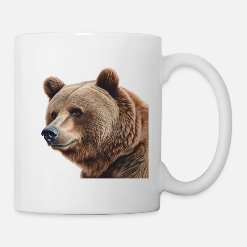 Ours - Mug blanc - blanc