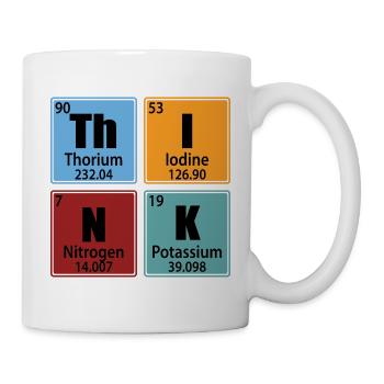 Think - Periodic Table Elements - Mug - white - Right