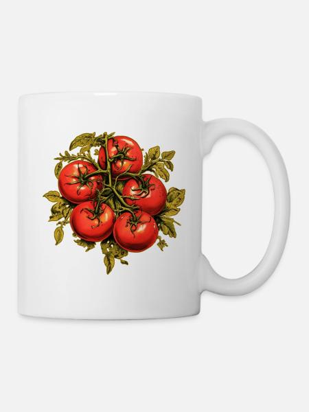 Tomaten - Tasse - Weiß
