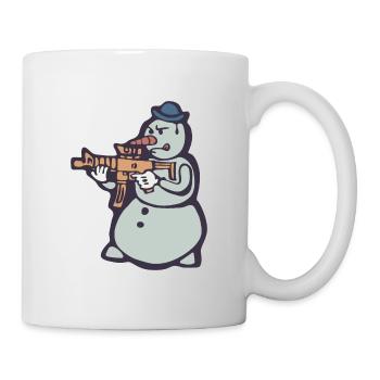 Stay Frosty Assault Snowman - Mug - white - Right