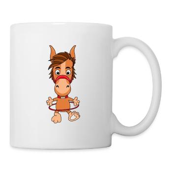 PONY - PFERD - Tasse - Weiß - Rechts