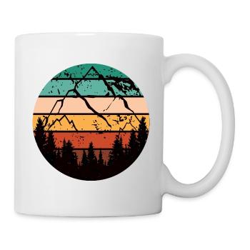 Outdoor Wandern Natur - Tasse - Weiß - Rechts