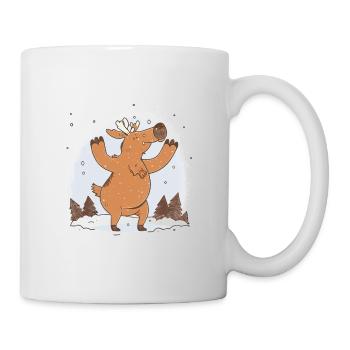 Elchiger Winter - Tasse - Weiß - Rechts