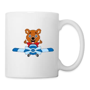 PILOT - BÄR - Tasse - Weiß - Rechts