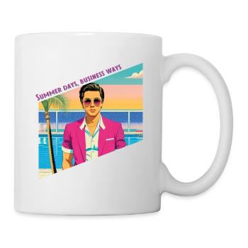 Journées d’été, façons de faire - Mug blanc - blanc - Droite
