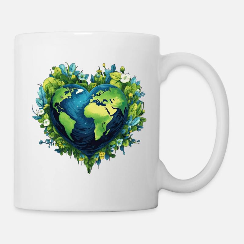 Love Earth - Mug - white