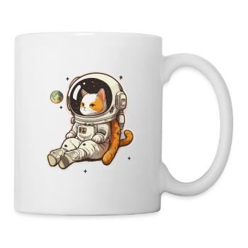 Feline Space Adventure - Mug - white - Right
