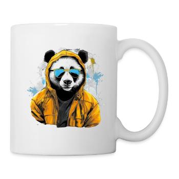 Panda big street style | Panda lovers - Mug - white - Right