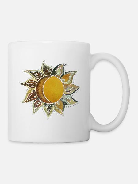 Sonne&Mond - Tasse - Weiß