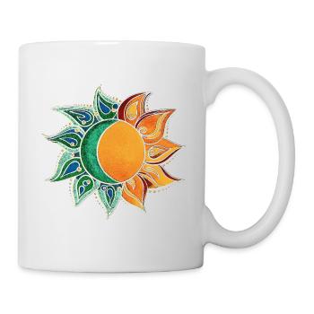 Sonne&Mond - Tasse - Weiß - Rechts