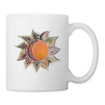 Sonne&Mond - Tasse - Weiß - Rechts
