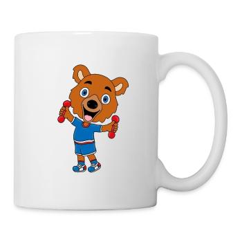 TEDDYBÄR - Tasse - Weiß - Rechts