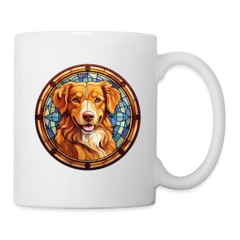 Nova Scotia Duck Tolling Retriever Dog Breed Water - Mug - white - Right