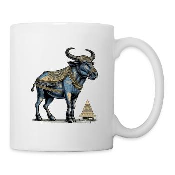 Taureau Egyptien n°6 - Mug blanc - blanc - Droite