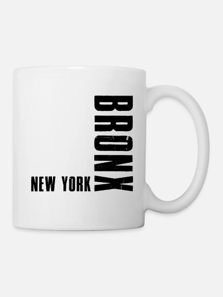 Bronx New York - Tasse - Weiß