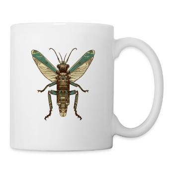 Egyptian grasshopper n°2 - Mug - white - Right