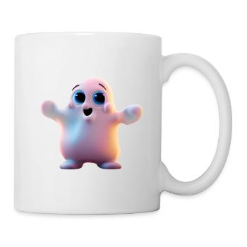 Geisterhafte Umarmung - Tasse - Weiß - Rechts