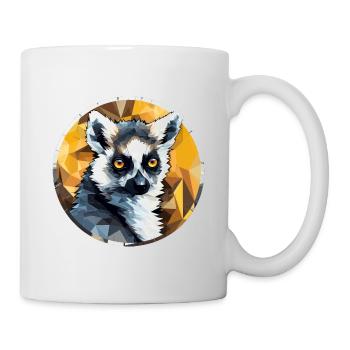 Lémurien - Mug blanc - blanc - Droite