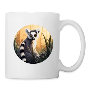 Lémurien - Mug blanc - blanc - Droite