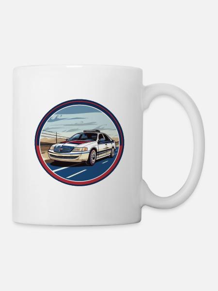 Polizei - Tasse - Weiß