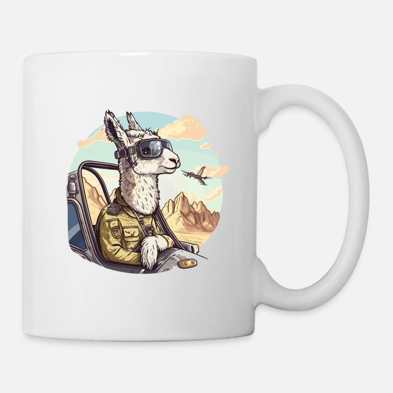 Flou de haut vol - Mug blanc - blanc