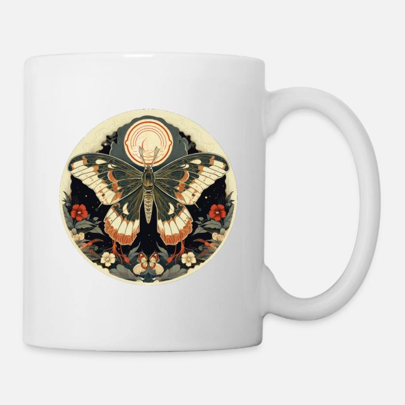 Moth - Mug - white