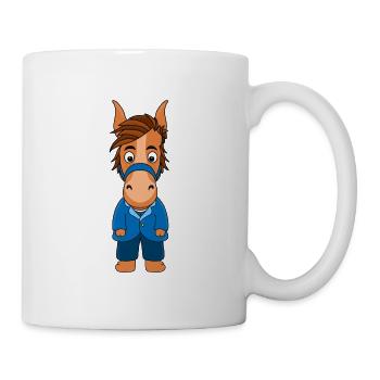 BRÄUTIGAM - PFERD - Tasse - Weiß - Rechts