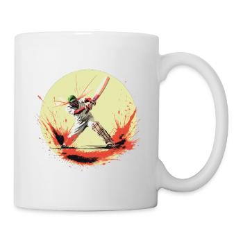 Cricket - Tasse - Weiß - Rechts