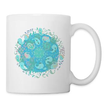 Paisley Reefs - Mug - white - Right