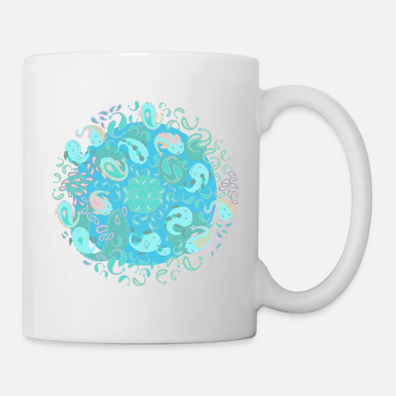 Paisley Reefs - Mug - white