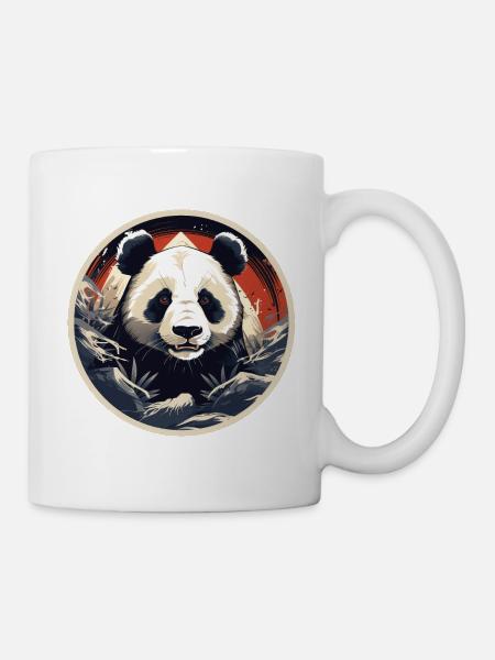 Panda - Tasse - Weiß