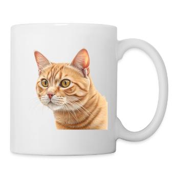 Cat - Mug - white - Right