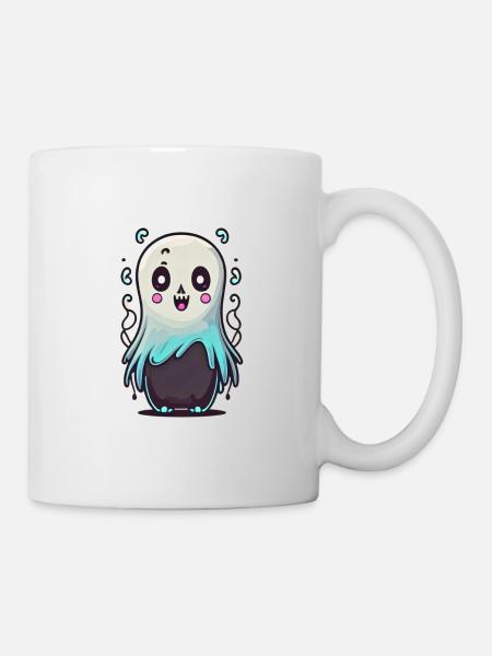 Fantôme mignon - Mug blanc - blanc